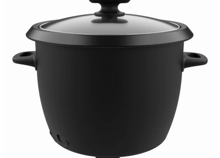 Midea MRCM250BAK Olla Arrocera Eléctrica de 2.5 L y 10 Tazas con Canasta para Vapor