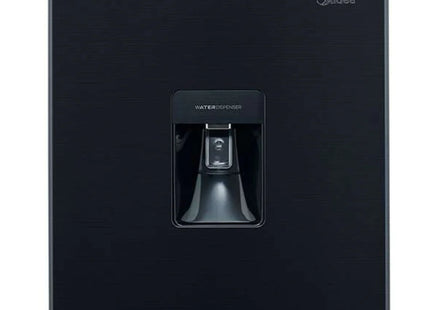 Frigobar Midea MRD190CCDLSW | 7 Pies | Low Frost | Dispensador 2.5L | Cristal Templado | Negro