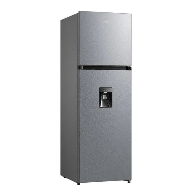 Refrigerador Top Mount Midea MDRT385MTM50W | 280L | Lake Silver | Dispensador de Agua