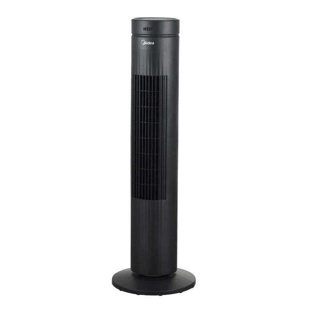 Midea CoolBreeze MTF30RABK Ventilador de Torre Digital de 30" y 35 W con Control Remoto