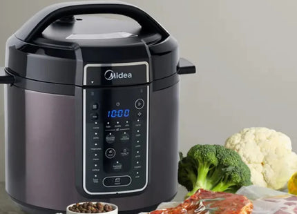 Olla de Presión Eléctrica Midea Inner Chef MPC6B2EBSS | 7L | Digital | Multifuncional