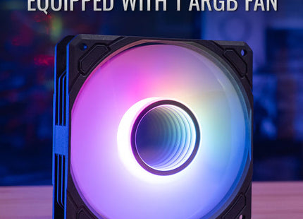 Enfriamiento Líquido AeroCool Mirage L120 ARGB | 120mm | Negro