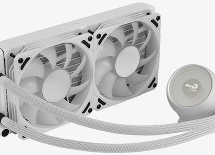 Enfriamiento Líquido AeroCool Mirage L240 White ARGB | 240mm | Iluminación ARGB