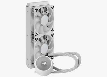 Enfriamiento Líquido AeroCool Mirage L240 White ARGB | 240mm | Iluminación ARGB
