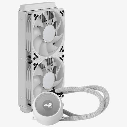 Enfriamiento Líquido AeroCool Mirage L240 White ARGB | 240mm | Iluminación ARGB