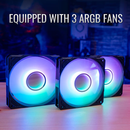 Enfriamiento Líquido AeroCool Mirage L360 ARGB | 360mm | 3x Ventiladores ARGB
