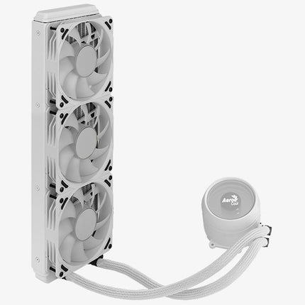 Enfriamiento Líquido AeroCool Mirage L360 White ARGB | 360mm | Iluminación ARGB