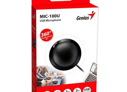 Micrófono de Conferencia Genius MIC-100U | USB | Omnidireccional | 2m Cable