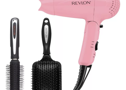Kit Secadora de Viaje Revlon 1875W Dual Voltaje | Para secar y estilizar tu cabello donde sea que estés