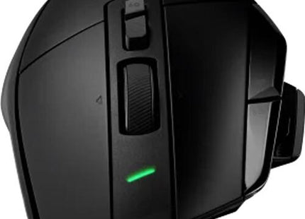 Mouse Gaming Logitech G502 X Lightspeed vista lateral izquierda con grip texturizado