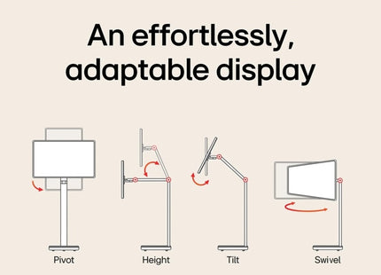 LG 32U889SA monitor inteligente Swing puertos de conexión USB-C y HDMI