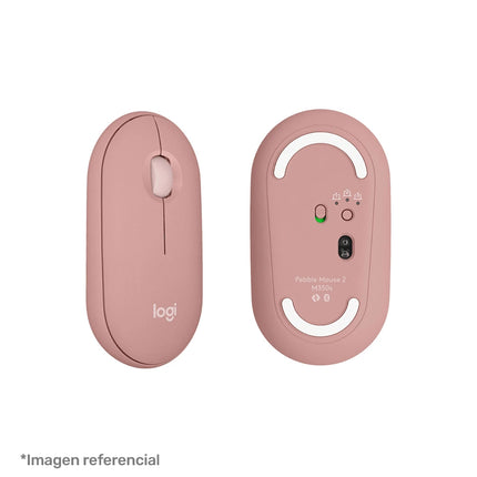 Mouse Logitech Pebble 2 M350S | Inalámbrico | Bluetooth + Receptor USB | Diseño Compacto