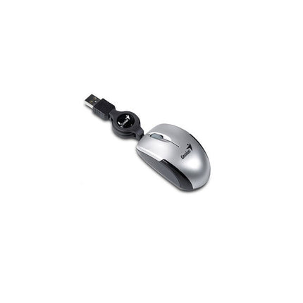 Mouse Genius RS2 Micro Traveler V2 | Alámbrico | USB | Sensor Óptico | Diseño Compacto