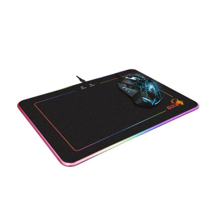 Mouse Pad Gamer Genius GX-Pad 600H RGB | 350x250mm | Superficie Rígida | Iluminación RGB | USB