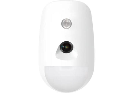 Detector PIR con Cámara Inalámbrico Hikvision DS-PDPC12P-EG2-WB | Rango de Detección 12m | 85.9° | Inmunidad a Mascotas de 30kg | IR LED | 433MHz
