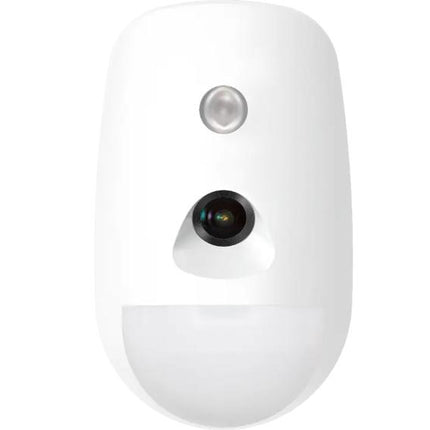 Detector PIR con Cámara Inalámbrico Hikvision DS-PDPC12P-EG2-WB | Rango de Detección 12m | 85.9° | Inmunidad a Mascotas de 30kg | IR LED | 433MHz