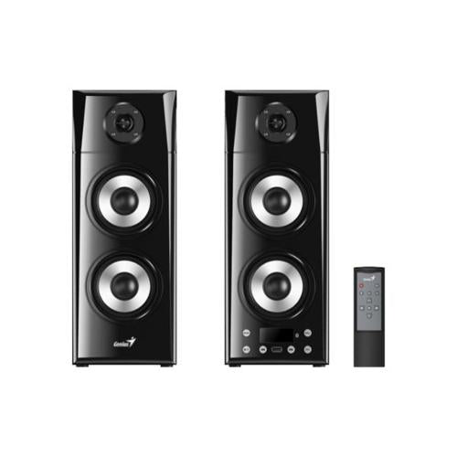 Parlantes Estéreo Genius SP-HF2800BT | 2.0 | 60W RMS | Bluetooth 5.0 | Control Remoto | Entrada RCA/USB