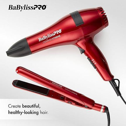 Pack BaByliss Ceramix Xtreme | Plancha 1” + Secadora 2000W | Placas Cerámicas | Tecnología Iónica | Profesional