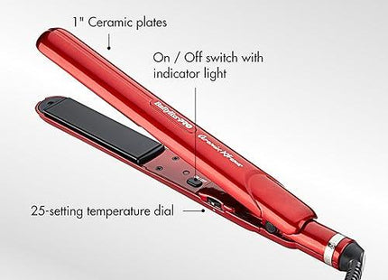 Pack BaByliss Ceramix Xtreme | Plancha 1” + Secadora 2000W | Placas Cerámicas | Tecnología Iónica | Profesional