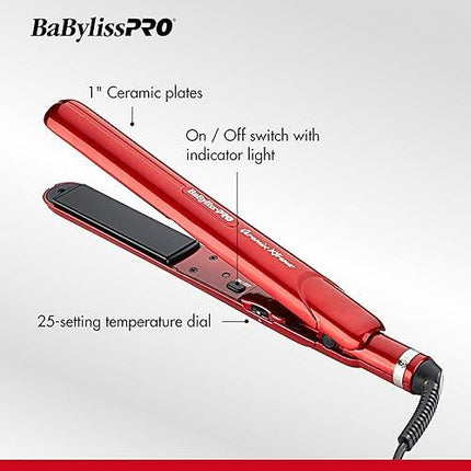 Pack BaByliss Ceramix Xtreme | Plancha 1” + Secadora 2000W | Placas Cerámicas | Tecnología Iónica | Profesional