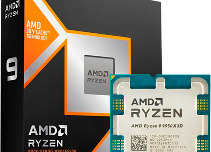 Procesador AMD Ryzen 9 9950X3D | 16 Núcleos | 5.7 GHz | AM5
