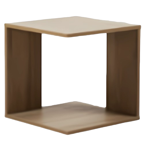 Kenneth Cole estante de cubo color roble - KCWD2022053-OA