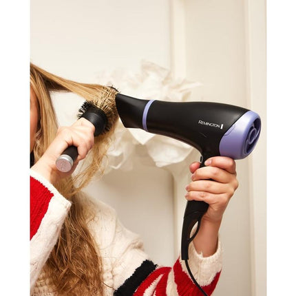 Remington combo secadora essential + plancha de cabello - D3016GP-110F