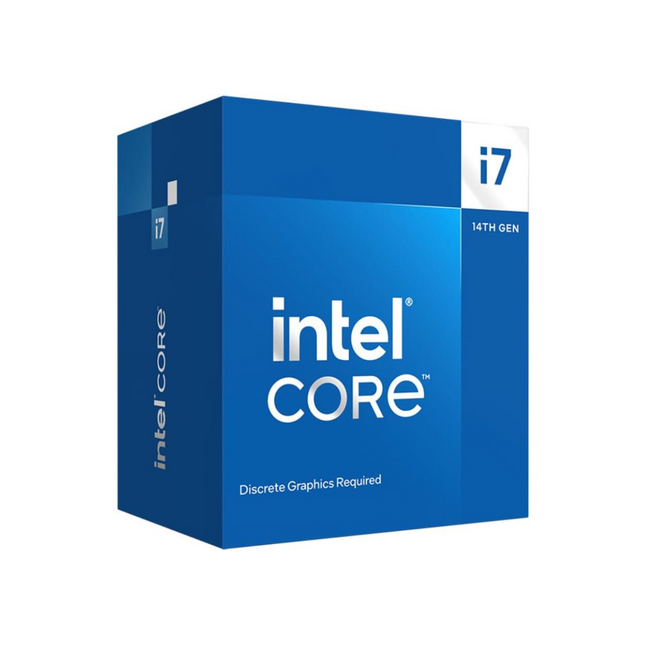 Procesador Intel Core i7-14700F | 14ª Gen | 20 Núcleos | 28 Hilos | 5.4GHz Turbo | LGA 1700