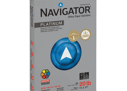 Navigator caja 5 und resma doble carta 11 x 17, 500 hjs 75Gr NPT0750113