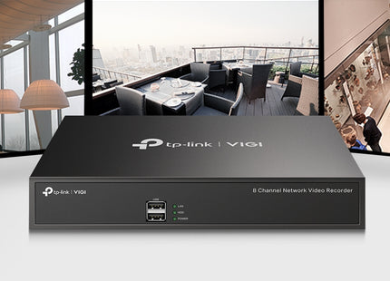 Grabadora NVR VIGI de 8 canales TP-Link, VIGI NVR1008H