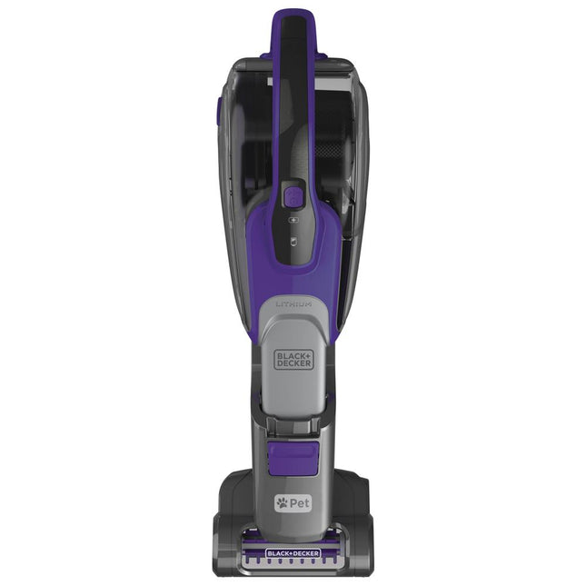 Aspiradora Inalámbrica Black + Decker HHVJ315JDP27-B3 | Mascotas | 12V | Depósito 500 ml | Morada
