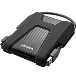 Disco Duro Externo ADATA HD680 | 1TB | 2.5” | USB 3.2 Gen1 | Protección Militar | Negro