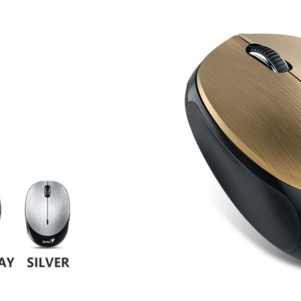 Mouse Inalámbrico Genius RS2 NX-9000BT V2 | Bluetooth 5.0 | 1200 DPI | Batería Recargable