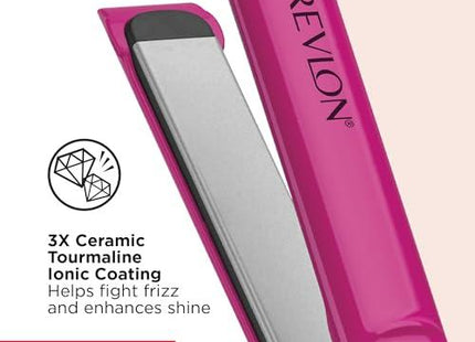 Alisadora Cerámica 1” Revlon RVST2043BBLA1 | Para alisar y proteger tu cabello con tecnología cerámica avanzada