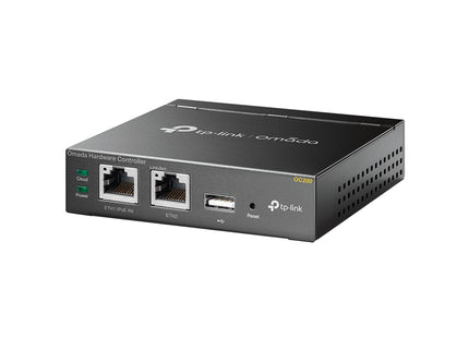 TP-Link OC200 vista posterior mostrando puertos Ethernet
