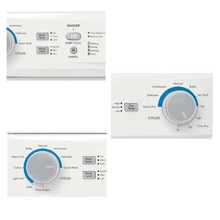 Centro de Lavado Frigidaire FlCE7522AW | 22 Kg | Eléctrica | Blanco