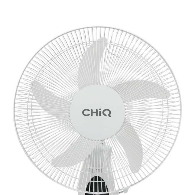 CHIQ Ventilador Pie Recargable 16" 9 vel temporizador puerto USB Luz Led - CQVF16RN0IT1W