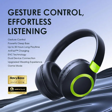 Headset Oraimo BoomPop2S | Inalámbrico Bluetooth | OHP-610S