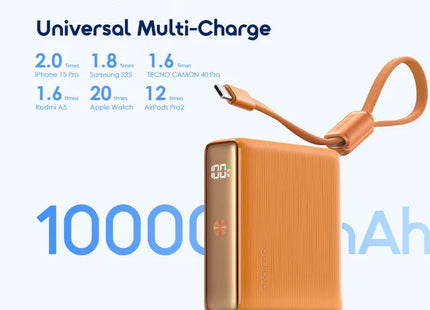 Oraimo Power bank PowerNova L11 10000 mAh azul, OPB-7103C