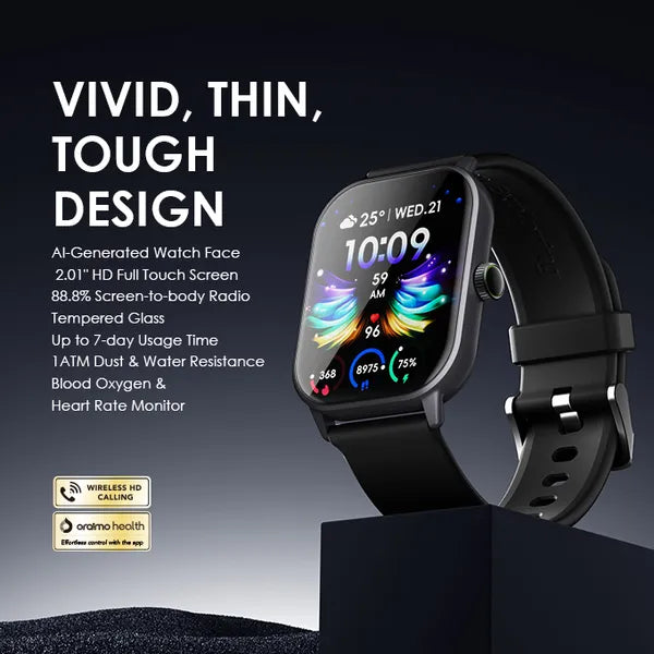 Smartwatch Oraimo Watch 5 | OSW-805 | Bluetooth | Monitoreo de Salud
