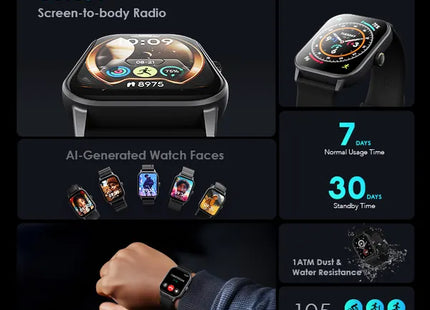 Smartwatch Oraimo Watch 5 | OSW-805 | Bluetooth | Monitoreo de Salud