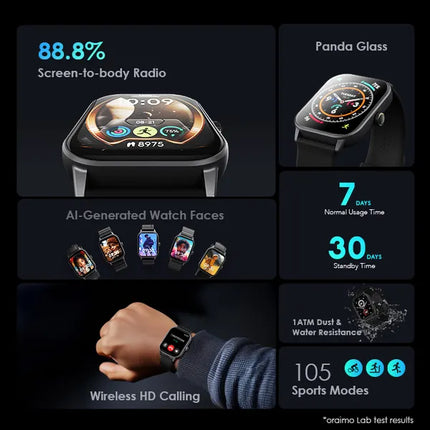 Smartwatch Oraimo Watch 5 | OSW-805 | Bluetooth | Monitoreo de Salud