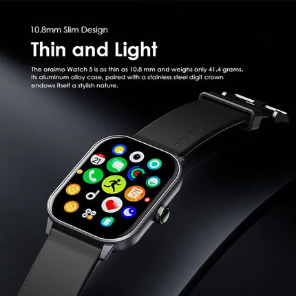 Smartwatch Oraimo Watch 5 | OSW-805 | Bluetooth | Monitoreo de Salud