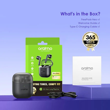 Audífono Oraimo FreePods Neo | Inalámbrico Bluetooth | IPX4 | OTW-330S