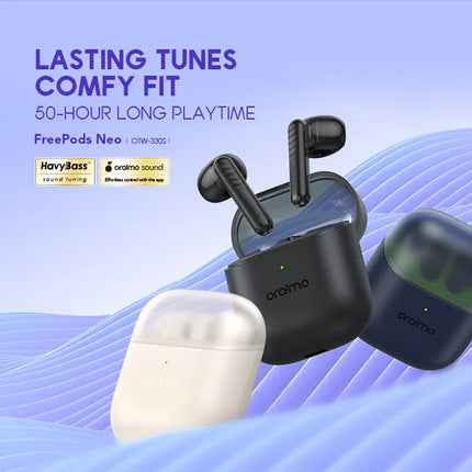 Audífono Oraimo FreePods Neo | Inalámbrico Bluetooth | IPX4 | OTW-330S