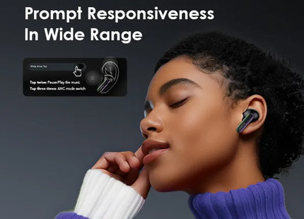 Audífono Oraimo SpaceBuds Hybrid | Inalámbrico Bluetooth | IPX4 | OTW-630