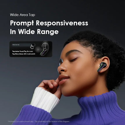 Audífono Oraimo SpaceBuds Hybrid | Inalámbrico Bluetooth | IPX4 | OTW-630
