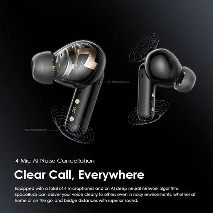 Audífono Oraimo SpaceBuds Hybrid | Inalámbrico Bluetooth | IPX4 | OTW-630