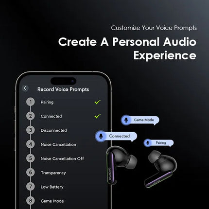 Audífono Oraimo SpaceBuds Hybrid | Inalámbrico Bluetooth | IPX4 | OTW-630