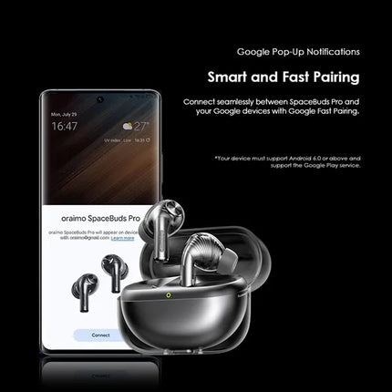 Audífono Oraimo SpaceBuds Pro | Inalámbrico Bluetooth | IP54 | OTW-930